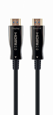 Cable HDMI to HDMI Active Optical 30.0m Cablexpert, 4K UHD at 60Hz, CCBP-HDMI-AOC-30M-02