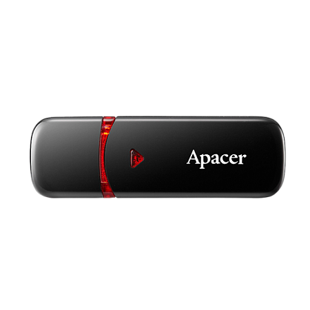 USB Flash накопитель Apacer AH333, 16Гб, Черный/Красный