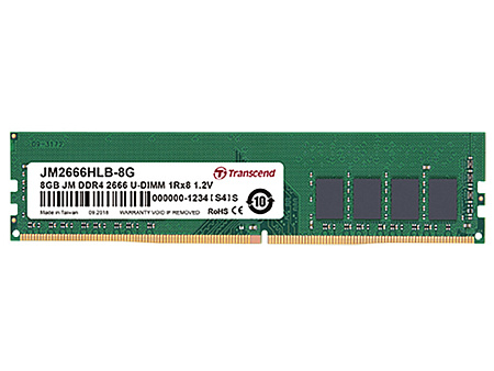 8GB DDR4- 3200MHz Transcend PC25600, CL22, 288pin DIMM 1.2V,процессоры ,оперативная память, ssd, M2, hdd, кейсы