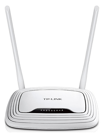 3G/4G Wi-Fi N TP-LINK Router, "TL-WR842N", 300Mbps, MIMO, USB2.0, 2x5dBi Fixed Antennas