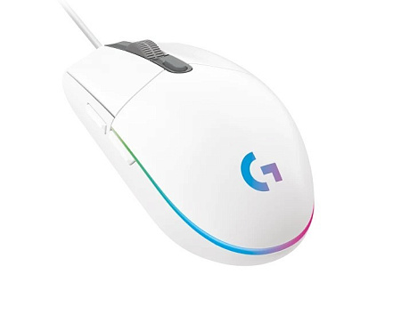 Gaming Mouse Logitech G203 Lightsync, 200-8000 dpi, 6 buttons, 85g, 1000Hz, Ambidextrous, Onboard me