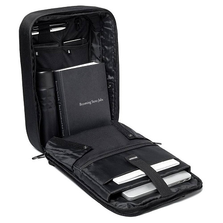 15.6" Bobby Bizz anti-theft backpack & briefcase, Black, P705.571