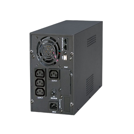 UPS Gembird EG-UPS-PS2000-02,2000VA/1600W,Line Interactive,Sinewave,LCD,AVR,USB,RJ45, 2xSchuko,3xIEC