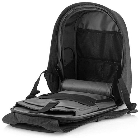 Рюкзак для ноутбука Bobby Hero Small, 13.3", Искусственная кожа, Чёрный