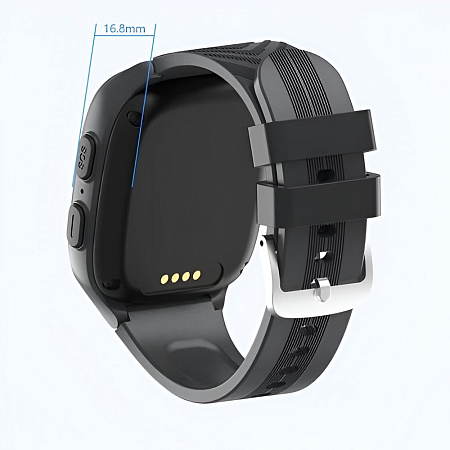 Helmet Smart Kids Watch 4G-LT31, Black