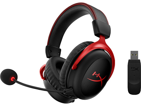 Игровая Гарнитура HyperX Cloud II, Беспроводной, Чёрный