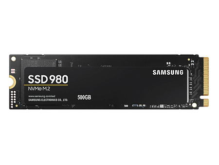 .M.2 NVMe SSD  500GB  Samsung   980 [PCIe 3.0 x4, R/W:3100/2600MB/s, 400/470K IOPS, Pablo, TLC]