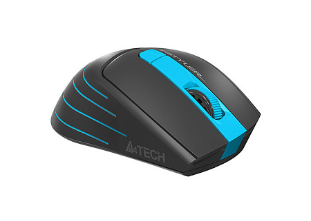 Wireless Mouse A4Tech FG30S, 1200-2000 dpi, 6 buttons, 97g, Ergonomic, Silent, Programmable, 1xAA, 2 Wireless Mouse A4Tech FG30S, 1200-2000 dpi, 6 buttons, 97g, Ergonomic, Silent, Programmable, 1xAA, 2