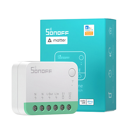 Sonoff Matter Over Wi-Fi Smart Switch MINIR4M Extreme (Neutral Required) Sonoff Matter Over Wi-Fi Smart Switch MINIR4M Extreme (Neutral Required)