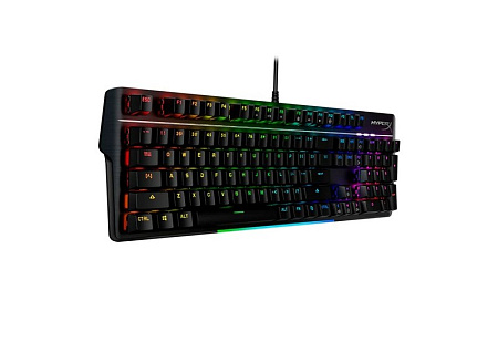 Gaming Keyboard HyperX Alloy MKW100, Mechanical, Linear SW, Aluminum frame, Detachable wrist rest, D