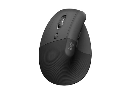 Wireless Mouse Logitech Lift Left Vertical, 400-4000 dpi, 6 buttons, Ergonomic, 125g., 57° tilt, 1xA