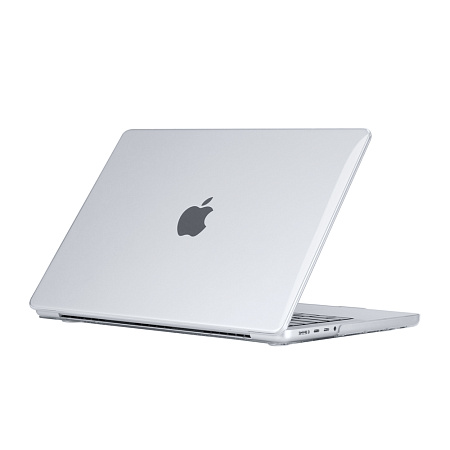DDC Crystal Case for Macbook Pro 16.2" M1 / M2 / M3 (2023) with film, Clear