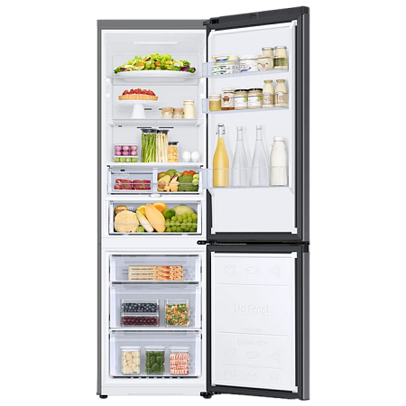 Холодильник Samsung RB36T674FB1/UA, Чёрный