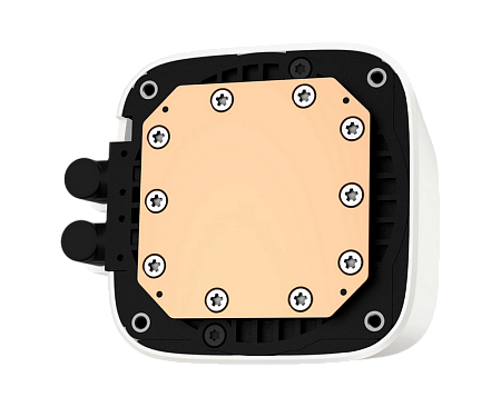 AIO Liquid Cooling Deepcool "LS720 White" (<32.9dBA, 85.85CFM, 3x120mm, ARGB LED, 1607 g.)