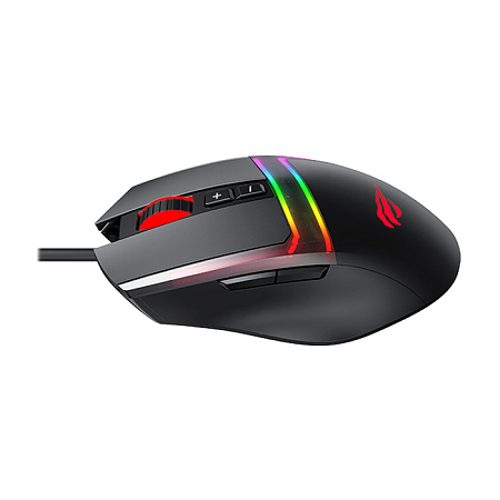 Gaming Mouse Havit MS953, 1000-10000dpi, 7 buttons, Programmable, RGB, 1.6m, USB