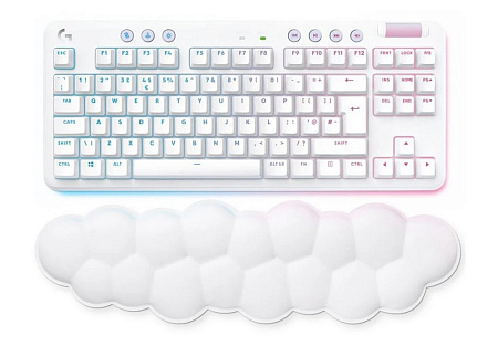 Gaming Wireless Keyboard Logitech G715, Mechanical, TKL, GX Tactile, PBT keys, Media сontrols, Volum