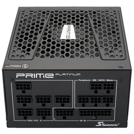 Power Supply ATX 1000W Seasonic Prime PX-1000 80+ Platinum, 135mm, Full Modular, Fanless until 40%
