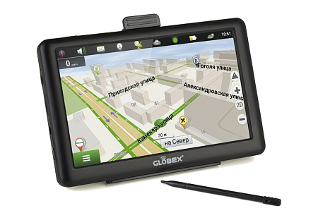 Globex GE518 800x400, 8Gb, Navitel