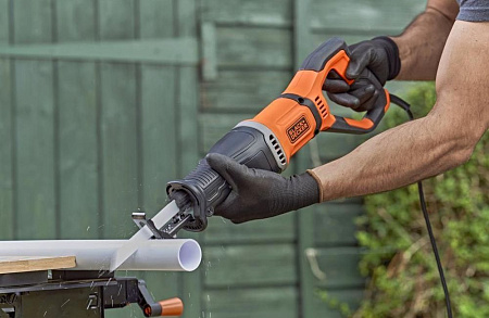 Reciprocating Saw Black+Decker (BES301-QS) 750W, 0-2.800 strokers/min