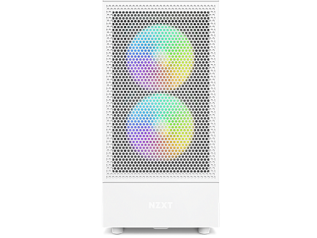 Case ATX NZXT H5 Flow RGB, 2x140mm RGB & 2x120mm, Front Mesh, Tempered Glass, Dust Filter, 1xUSB 3.2