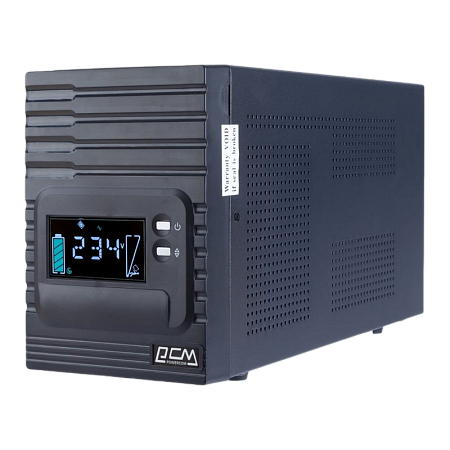 UPS PowerCom SPT-1500, 1500VA/1200W, Smart Line Interactive, Pure Sinewave, LCD, AVR, USB, SNMP, 2xS