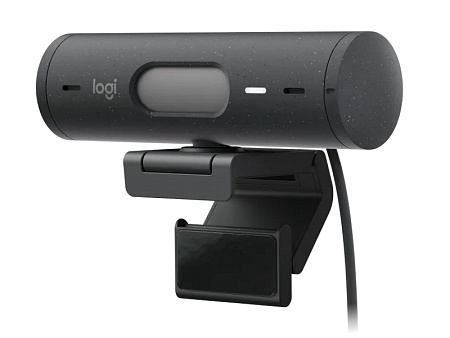 Camera Logitech BRIO 500, 1080p/30fps, FoV 90°, 4MP, Zoom:4x, Autofocus, Stereo mic, Shutter, 1,5m, 