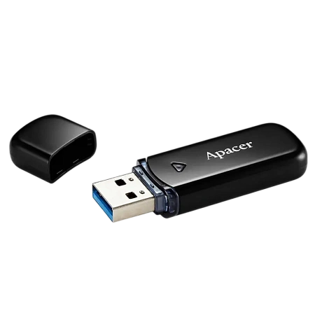 USB Flash накопитель Apacer AH355, 128Гб, Чёрный USB Flash накопитель Apacer AH355, 128Гб, Чёрный