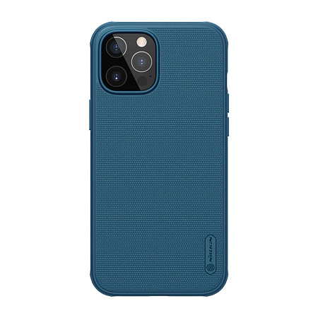 Nillkin Case Super Frosted Shield Pro iPhone 12, Blue Nillkin Case Super Frosted Shield Pro iPhone 12, Blue