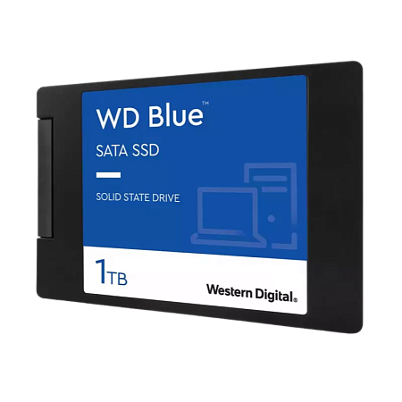 2.5" SATA SSD 1.0TB  WD Blue [R/W:560/530MB/s, 95/84K IOPS, 88SS1074, 3D-NAND TLC BiCS3]