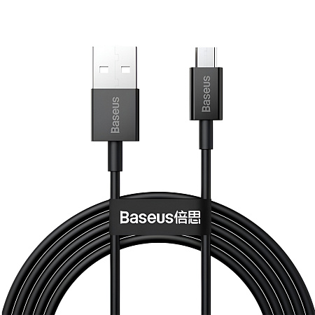Baseus Cable USB to Micro USB 2A 2m Superior Series, Black