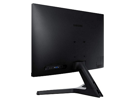 23.8" SAMSUNG S24R356F, Black, IPS, 1920x1080, 75Hz, FreeSync, 5ms, 250cd, MegaDCR, D-Sub+HDMI