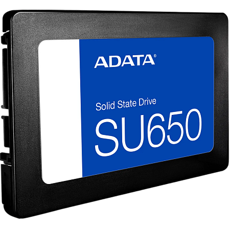 2.5" SATA SSD   256GB  ADATA Ultimate SU650 [R/W:520/450MB/s, 40K/75K IOPS, MK/SMI, 3D-NAND TLC]