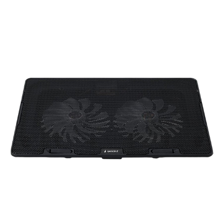 Notebook Cooling Pad Gembird NBS-2F15-02, up to 15.6'', 2x125mm fan, Adjustable angle, LED light