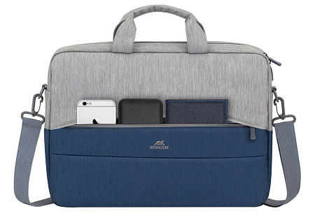 NB bag Rivacase 7532, for Laptop 15,6" & City bags, Gray/Dark Blue NB bag Rivacase 7532, for Laptop 15,6" & City bags, Gray/Dark Blue