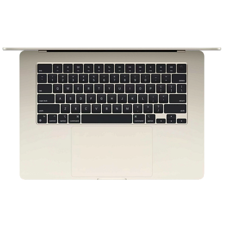 Ноутбук 15,3" Apple MacBook Air A2941, Starlight, M2 with 8-core CPU and 10-core GPU, 16Гб/512Гб, macOS Ventura