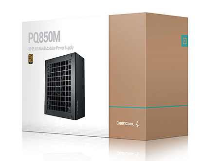 Power Supply ATX 850W Deepcool PQ850M, 80+ Gold, 120mm, Active PFC, Full Bridge SRC LLC + DC/DC, Fan