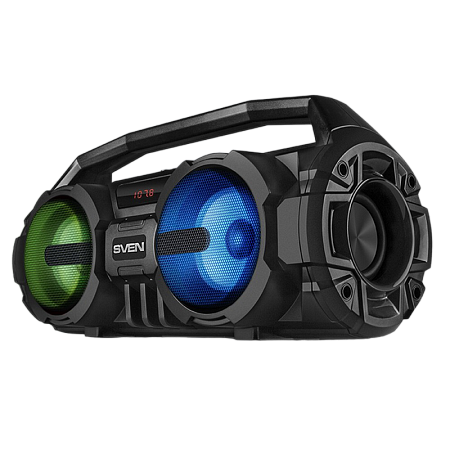 Speakers SVEN "PS-415" 12w, Black, Bluetooth, Karaoke, microSD, FM, AUX, USB, power:1500mA, DC5V Speakers SVEN "PS-415" 12w, Black, Bluetooth, Karaoke, microSD, FM, AUX, USB, power:1500mA, DC5V