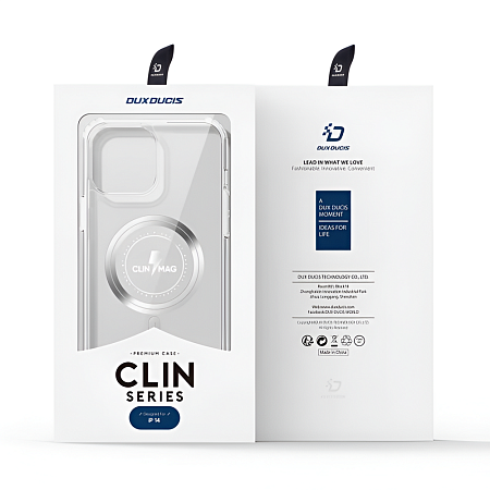 DUX DUCIS Case TPU for iPhone 14 Pro Clin with MagSafe, Clear
