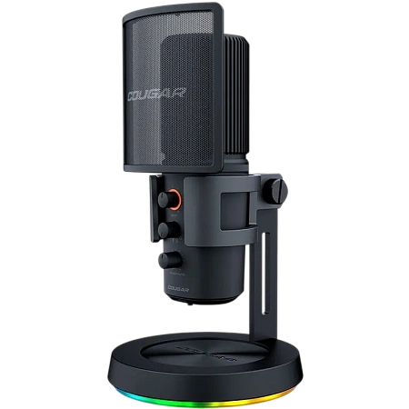 Игровой Микрофон Cougar Screamer-X, Проводной аналоговый, Черный