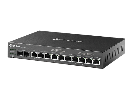 Gigabit Omada 3-in-1 VPN Router TP-LINK "ER7212PC ", 8xGbit PoE 110W, 2xGbit WAN, 2xGbit SFP WAN/LAN