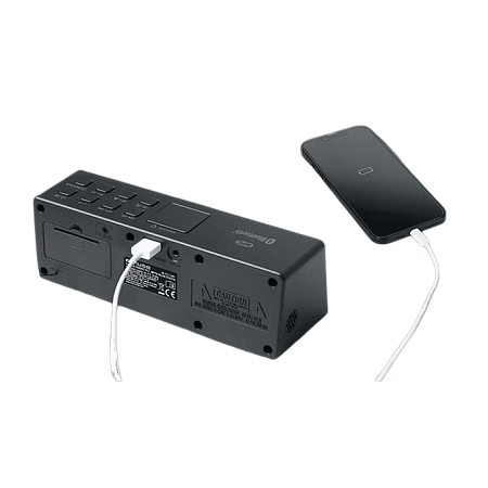 MUSE M-173 CMT, Tuner FM, Clocks: Double Alarme, NFC, Black