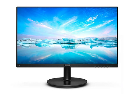 27" PHILIPS 272V8A Black, IPS, 1920x1080,75Hz, 4ms, 250cd, MegaDCR, D-Sub+HDMI+DP,Spkrs