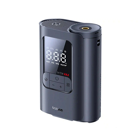 Baseus Mini Inflator Cordless, 22-Cylinder, GoTrip VA1 Super, Cosmic Black