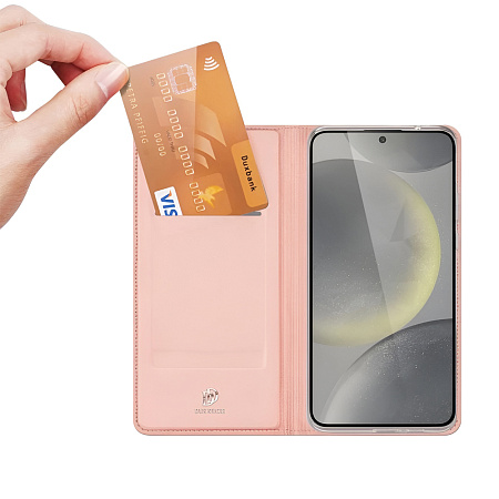 DUX DUCIS Case Flip SkinPro Samsung S24FE, Pink
