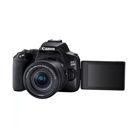 DC Canon EOS 250D & EF-S 18-55mm f/3.5-5.6 IS STM KIT - Black