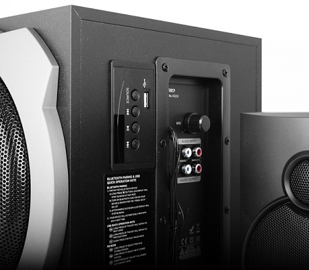 Speakers F&D A521X Black, Bluetooth, 52w / 20w + 2 x 16w / 2.1