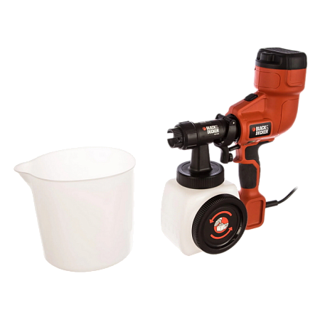 Sprayer Black+Decker (HVLP200-QS) 400W, 0.34l/min Sprayer Black+Decker (HVLP200-QS) 400W, 0.34l/min