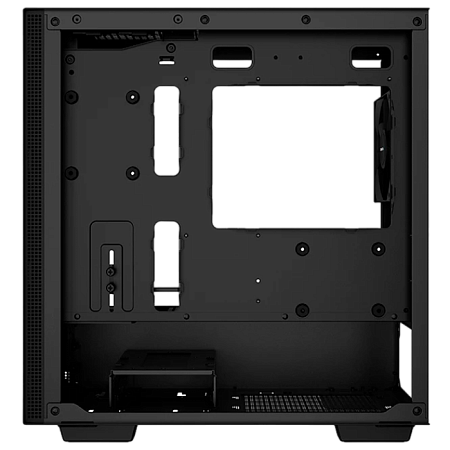 Case mATX Deepcool CH370, w/o PSU, 1x120mm, 2xUSB3.0, Fron Mesh, Tempered Glass, VGA & Headset holde
