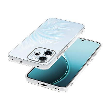 WOO Case Soft TPU Oppo Reno 14F/FS, Clear
