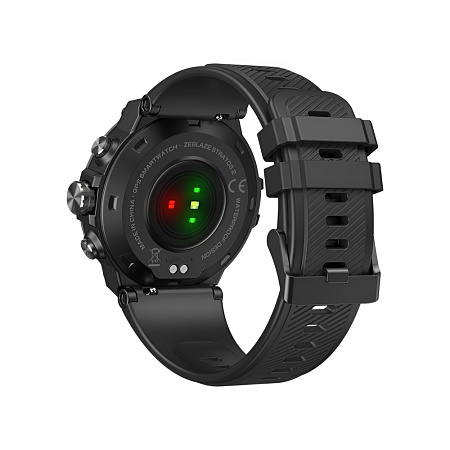 Zeblaze Smart Watch Stratos 2, GPS, AMOLED Display, 5 ATM(50M), Meteorite Black